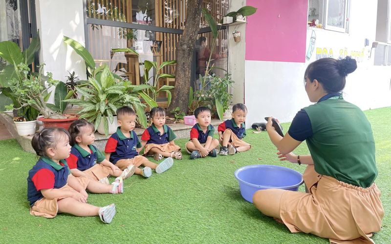 Bé học song ngữ tại Global Star School